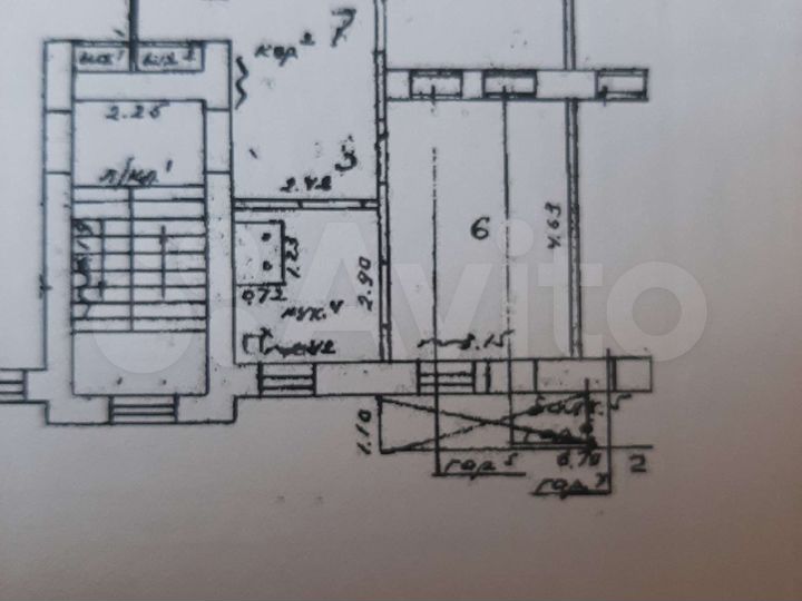 1-к. квартира, 21,1 м², 2/2 эт.