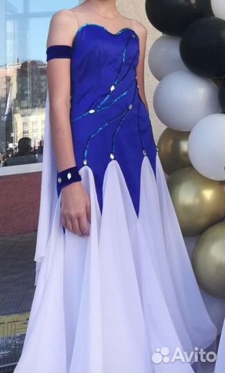 Платье для бальных танцев стандарт