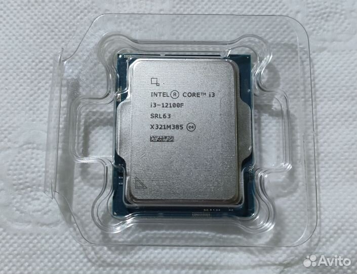 Процессор intel core i3 12100f lga1700