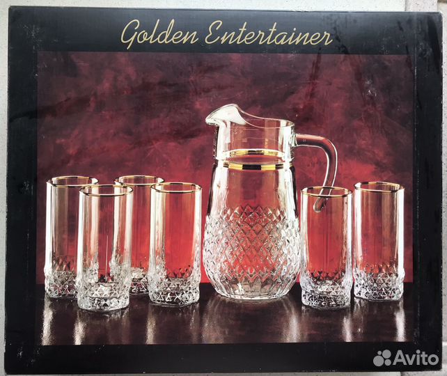 Набор кувшин и стаканы