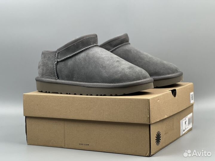 Угги Женские UGG Ultra Mini Tasman Grey