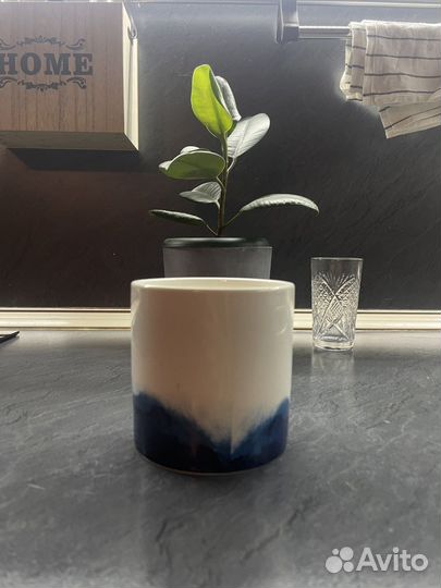 Цветочные керамические горшки