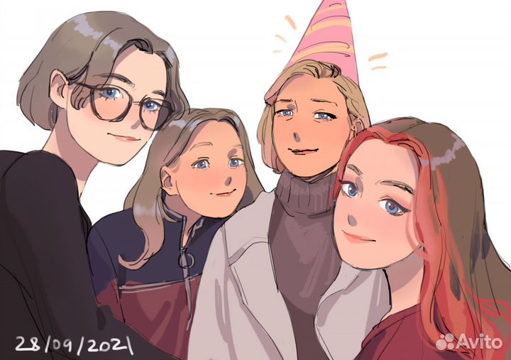 Рисунки на заказ / иллюстрации / арт / аниме