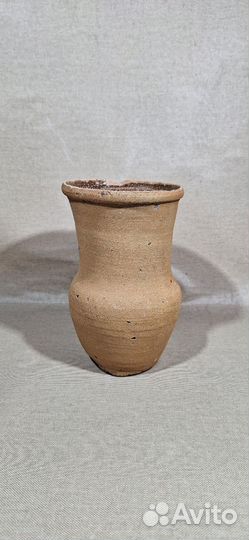 Глиняная крынка старинная