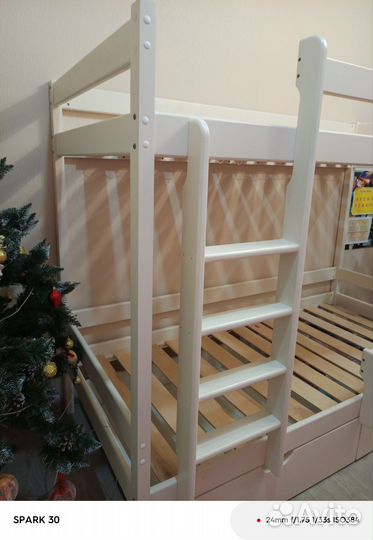 Двухъярусная детская кровать