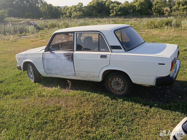 ВАЗ 2107 1.5 МТ, 1995, 100 000 км