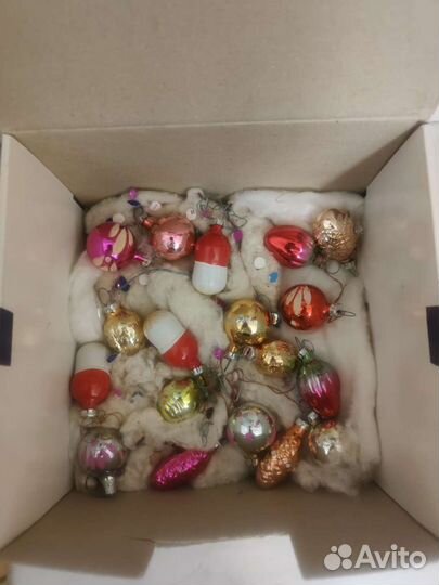 Елочные игрушки СССР