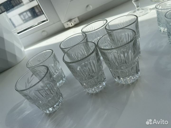 Граненые рюмки СССР