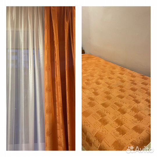 Комплект (шторы+покрывало)