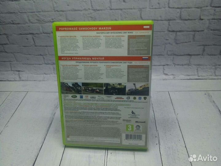 Forza motorsport 3 xbox 360