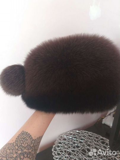 Шапка песец