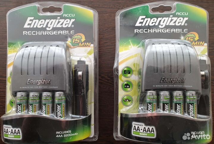 Зарядные устройства Энерджайзер
