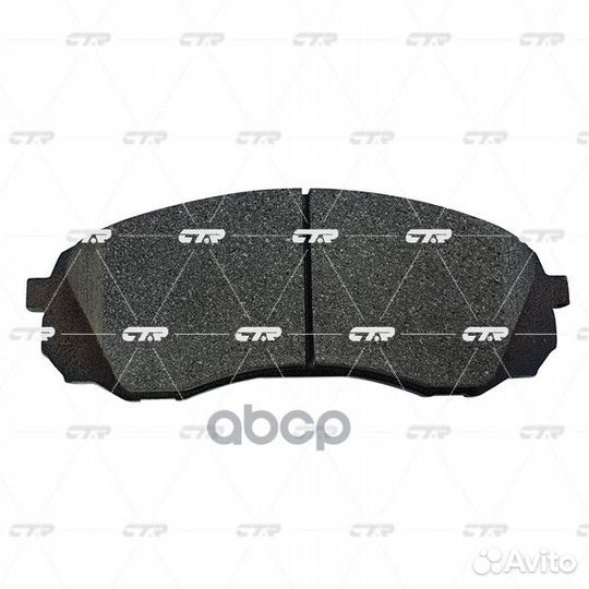 Колодки тормозные дисковые GK0546 CTR