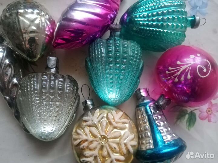 Елочные игрушки СССР