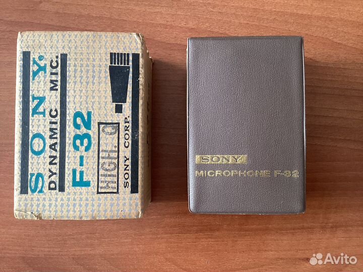 Микрофон динамический sony F-32 (Japan)