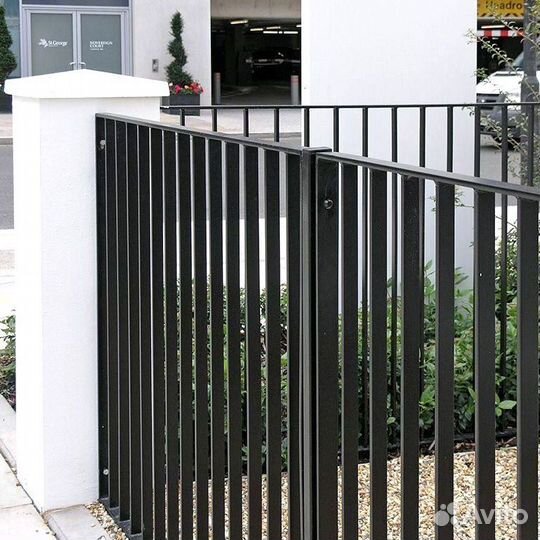 Забор сварной из профильной трубы