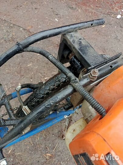 Велосипед бу фест с бензо-мотором от триммера