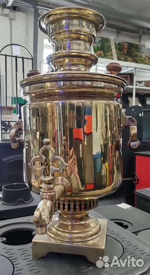 Самовар на дровах, Лялины, до 1917, реставрация