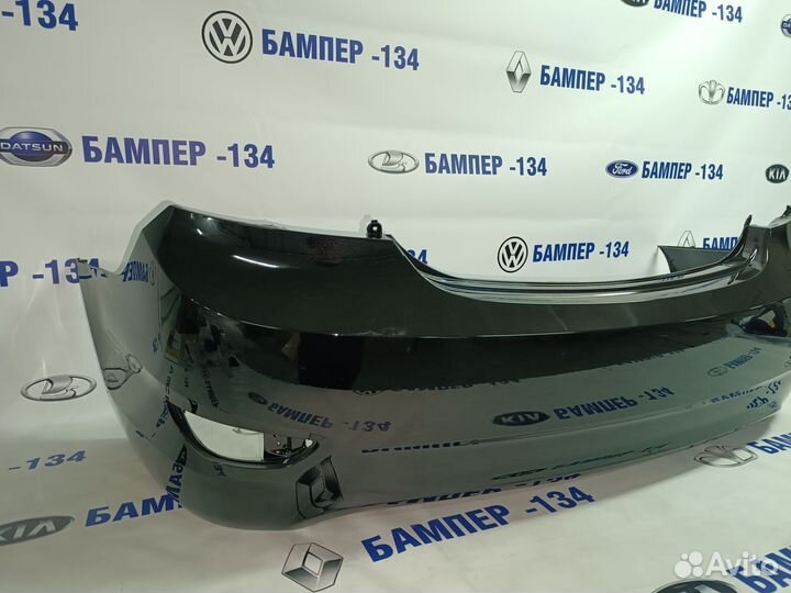 Бампер hyundai solaris 1 задний черный