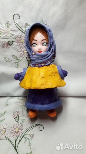 Ватные ёлочные игрушки