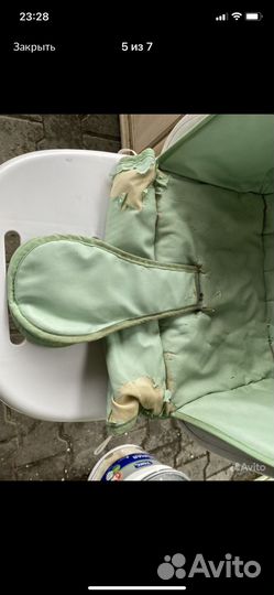 Детский стульчик для кормления трансформер