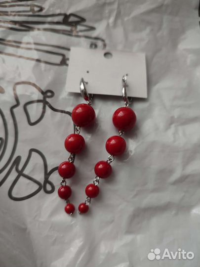 Серебряные серьги