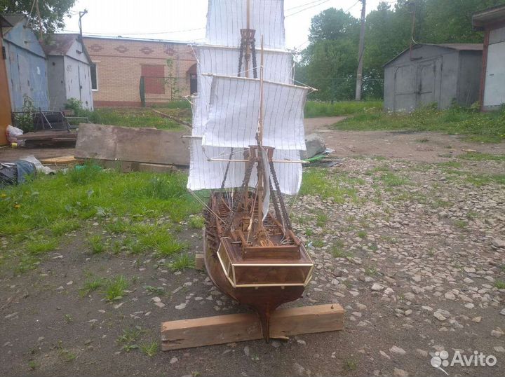 Испанский галеон корабль ручная сборка
