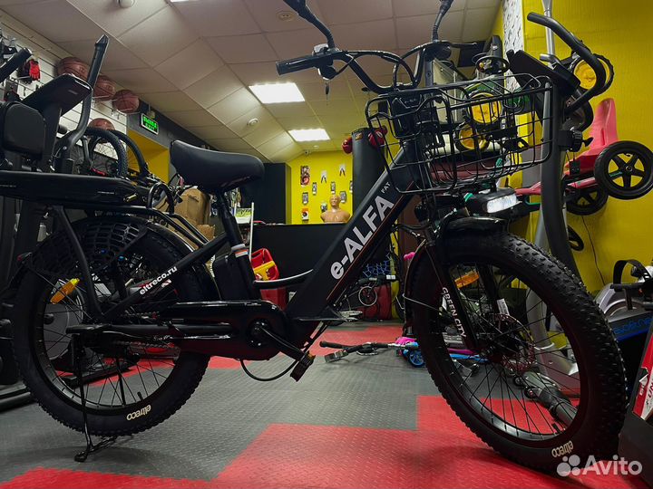 Электровелосипед Green City e-Alfa Fat