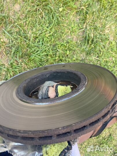 Передние тормозные диски 288мм оригинал Volkswagen