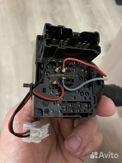 Подрулевой переключатель renault logan 2