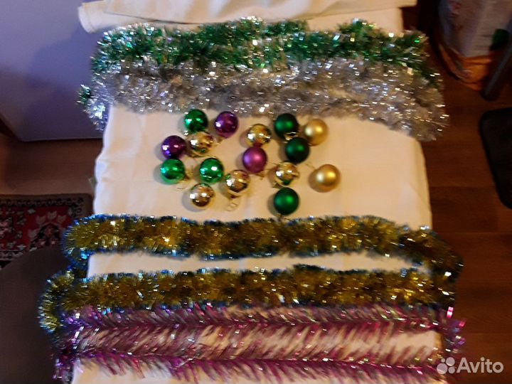 Набор ёлочных украшений 80-е г