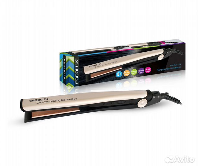 Выпрямитель для волос Ergolux ELX-HS01-C64 черный