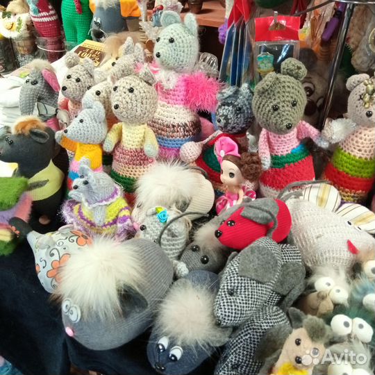 Мягкие игрушки,ручной работы