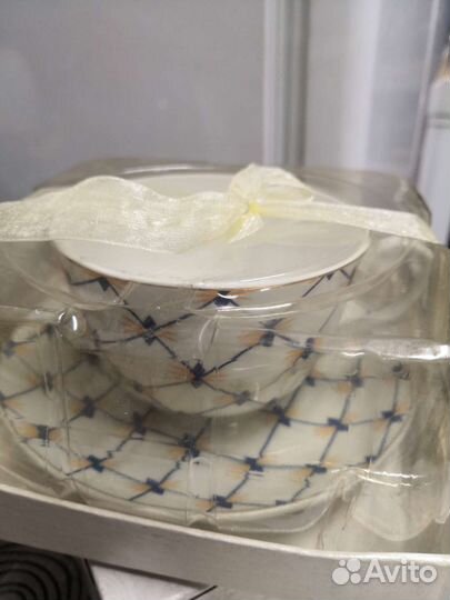 Чайная пара фарфор