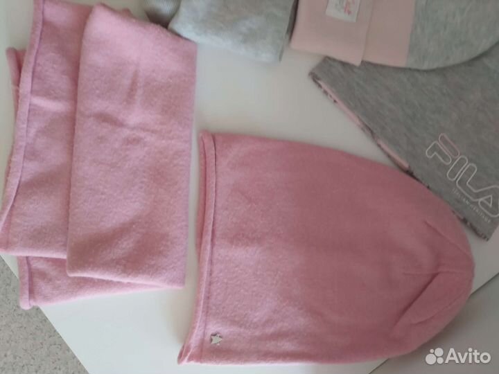 Комплект шапка и снуд