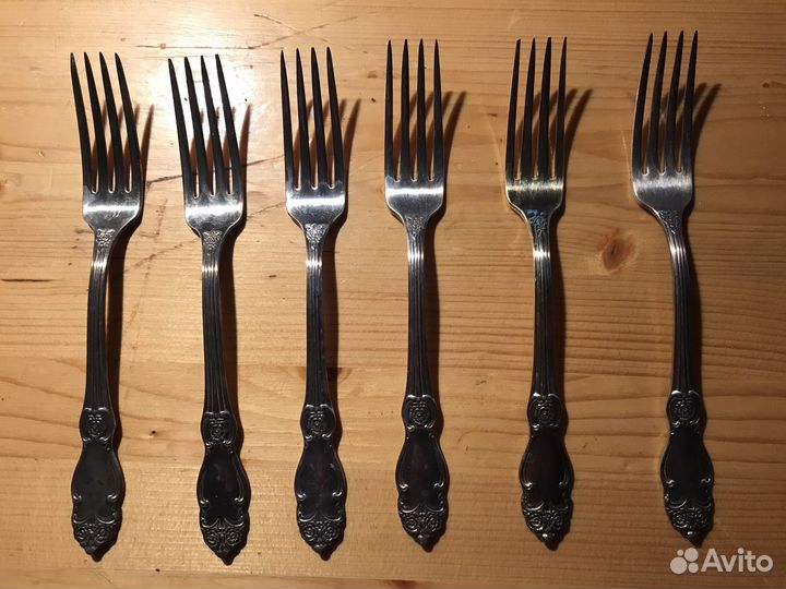 Набор вилки мельхиор
