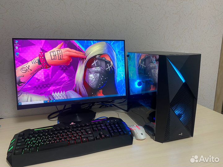 Игровой пк intel/ gtx 1660 super 6 gb/ 16 gb/ssd