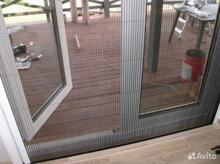 Москитная сетка гармошка