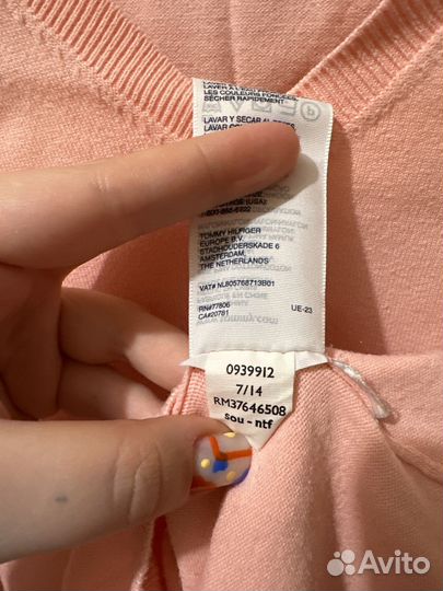 Джемпер tommy hilfiger