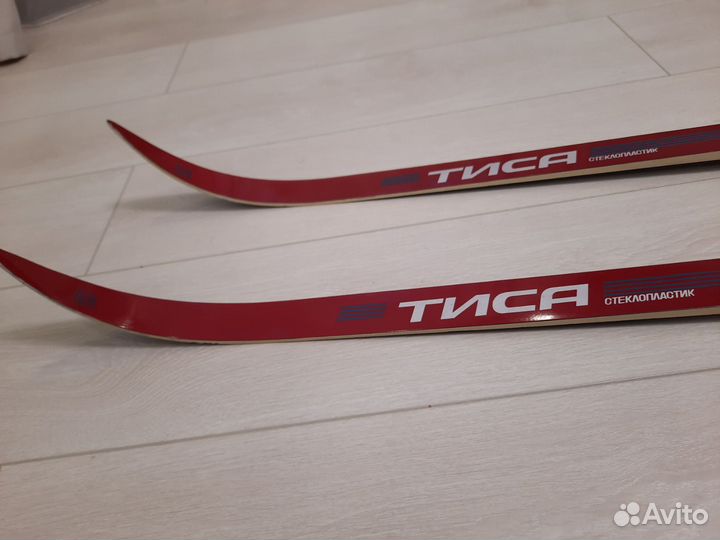 Лыжи беговые Тиса Fisher ретро