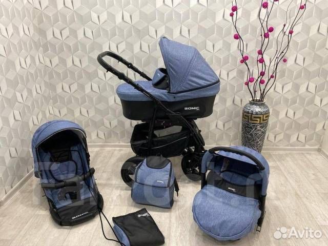 Коляска 3 в 1 Verdi Sonic plus