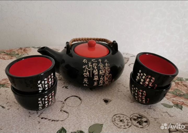 Чайный сервиз керамический