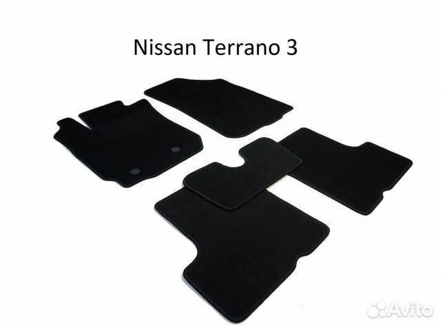 Коврики Nissan Terrano 3 текстильные
