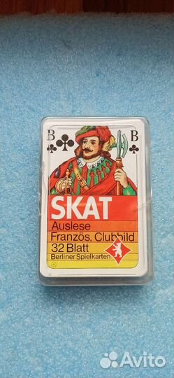 Игральные карты 32шт Германия