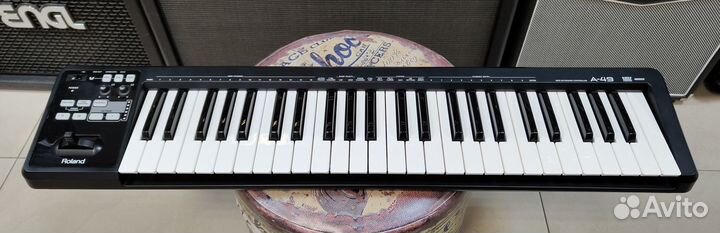 Midi клавиатура, 49 клавиш Roland A-49-BK USB