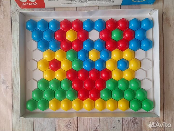 Набор 85шт. Пазлы-мозаика Stellar, d-4см