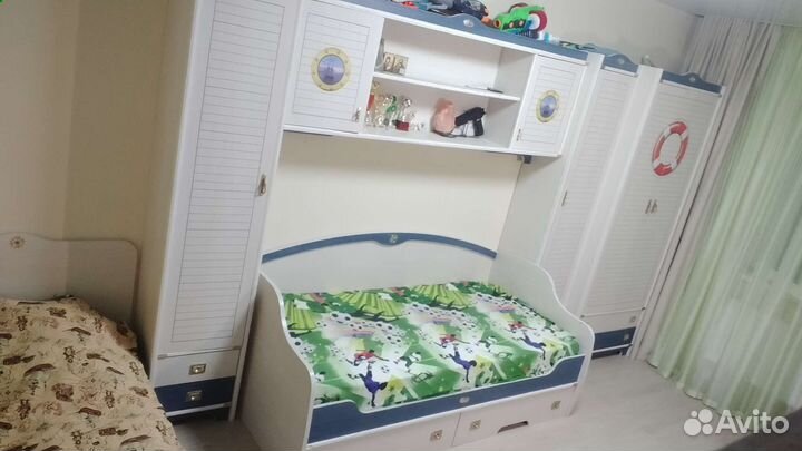 Детская мебель в морском стиле для мальчиков