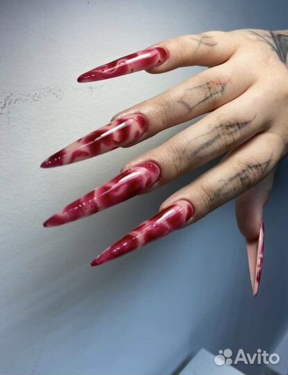 Наращивание ногтей маникюр педикюр