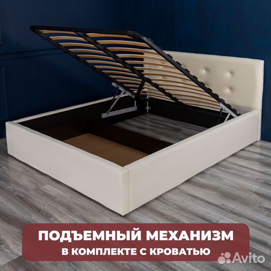 Кровать с подъемным механизмом 140х200