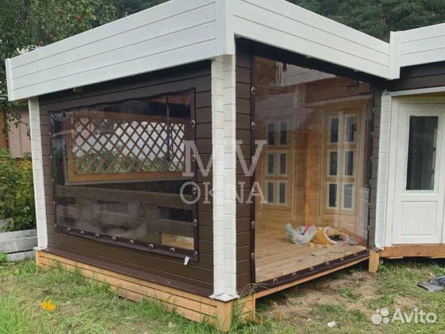 Мягкие окна для веранды